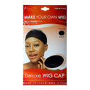 2pcs Deluxe Wig Cap - Black