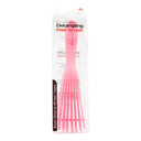 8 Row Vented Detangling Brush - Pink