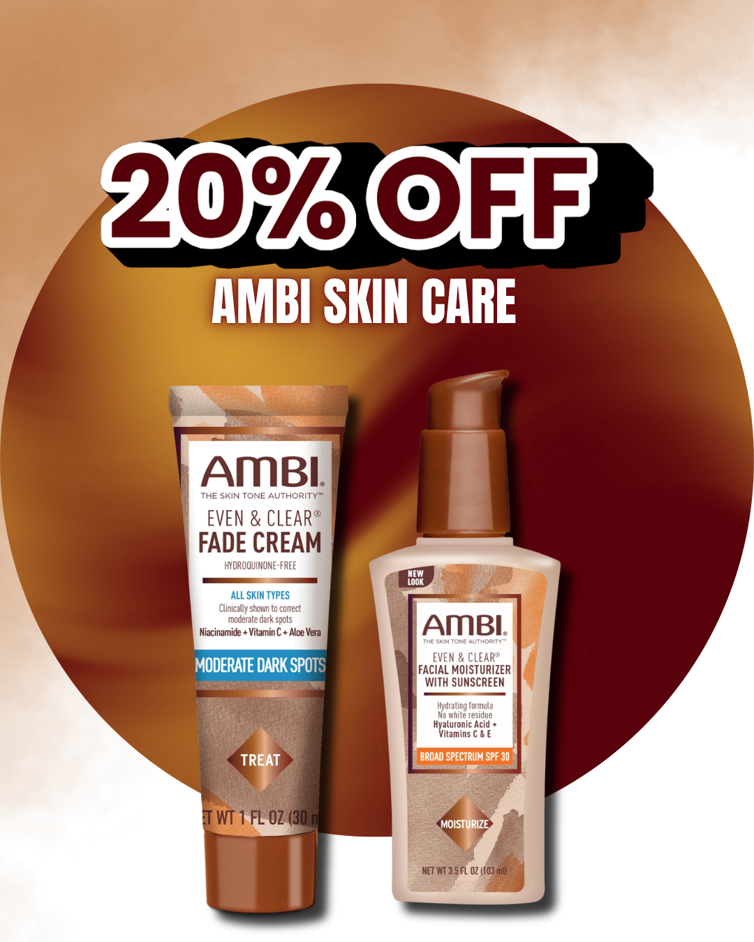20% OFF - AMBI Skin Care