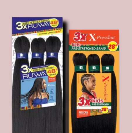20% OFF Pre-Stretched Braids