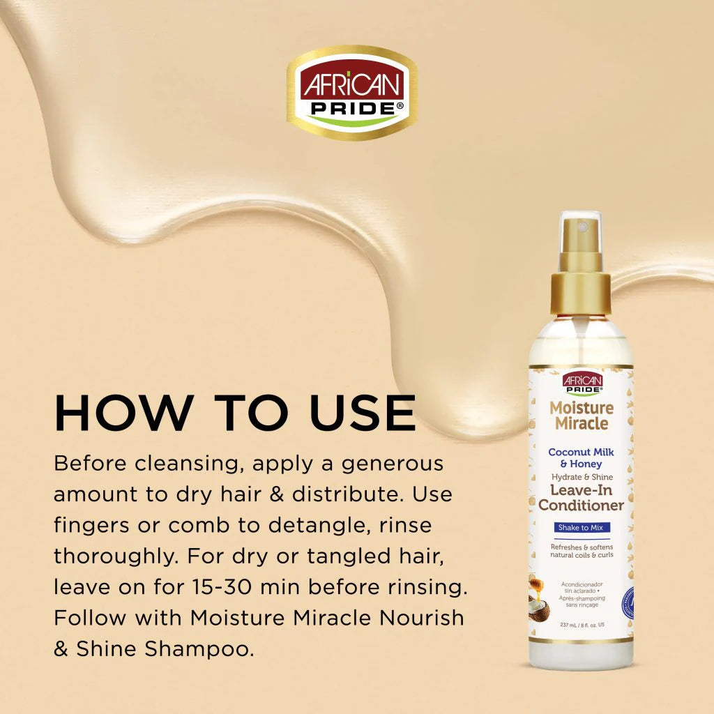 Moisture Miracle - Coconut Milk &amp; Honey Leave-in Conditioner