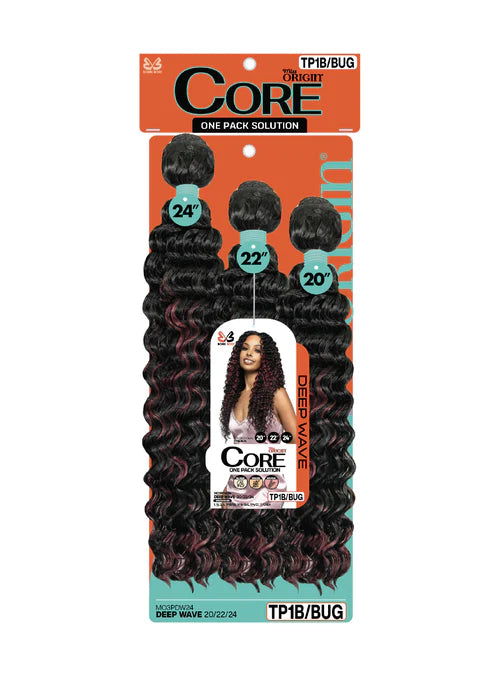 Miss Origins - Core 3pc Deep Wave 20/22/24"