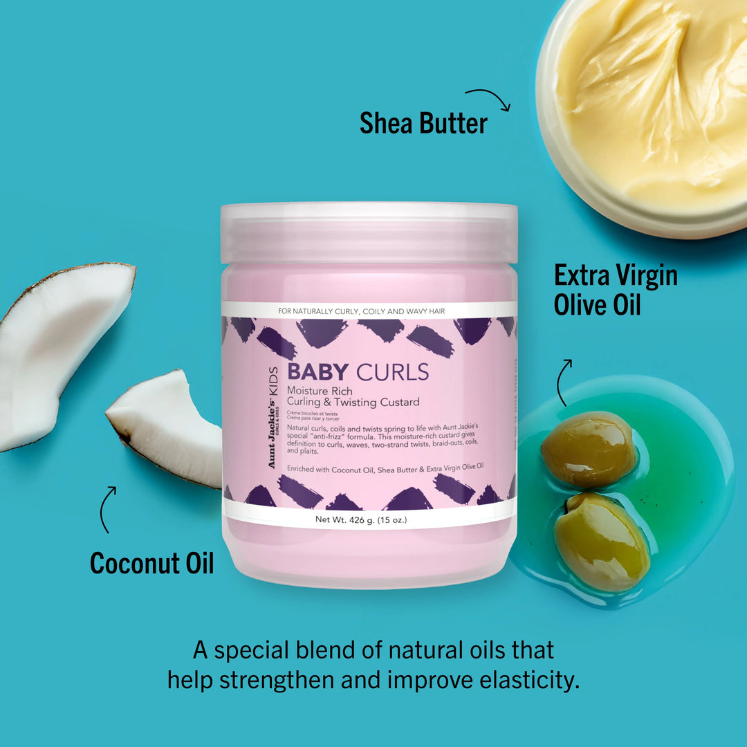 Baby Curls Moisture Rich Curling & Twisting Custard