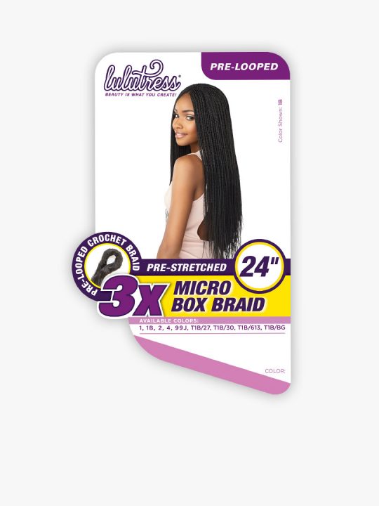 3x Micro Box Braid 24"