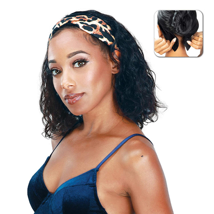 Perruque bandeau de cheveux humains Sis | HR-VB Reto