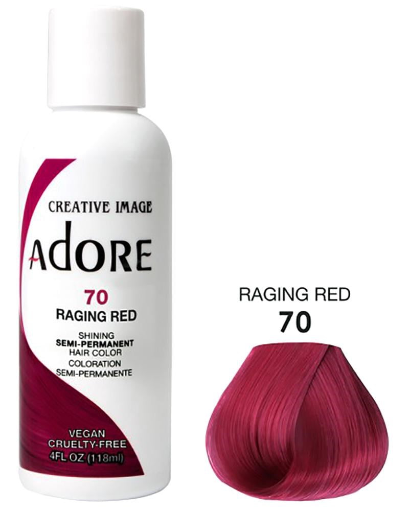 Semi Permanent Hair Color - 70 Raging Red