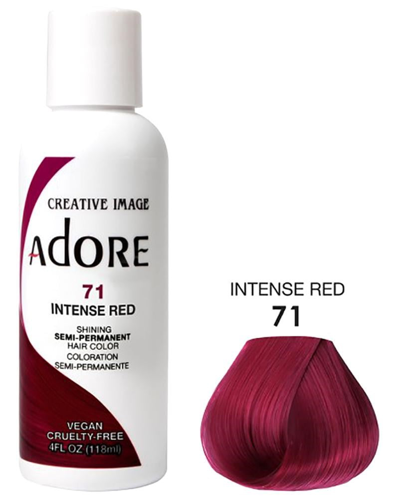 Semi Permanent Hair Color - 71 Intense Red