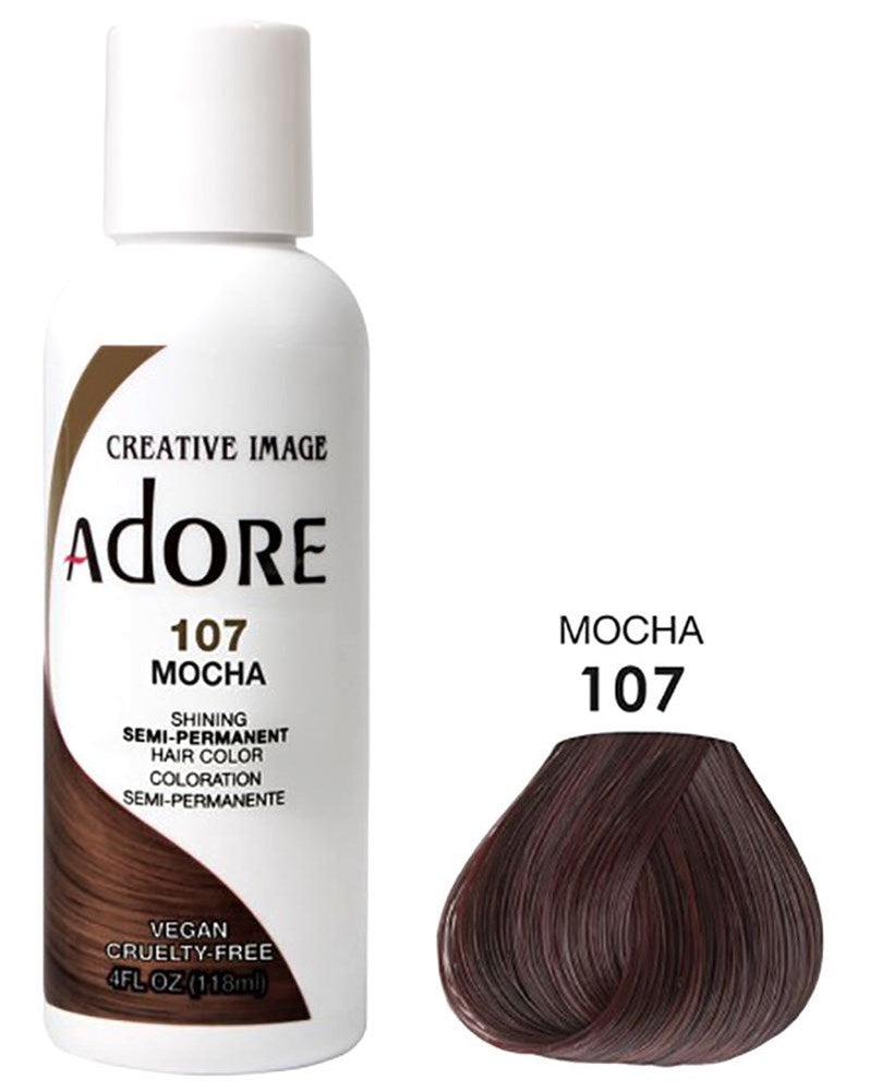 Semi Permanent Hair Color - 107 Mocha