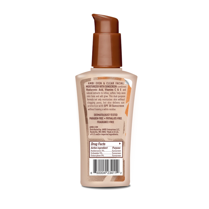Even & Clear Facial Moisturizer with SPF 30