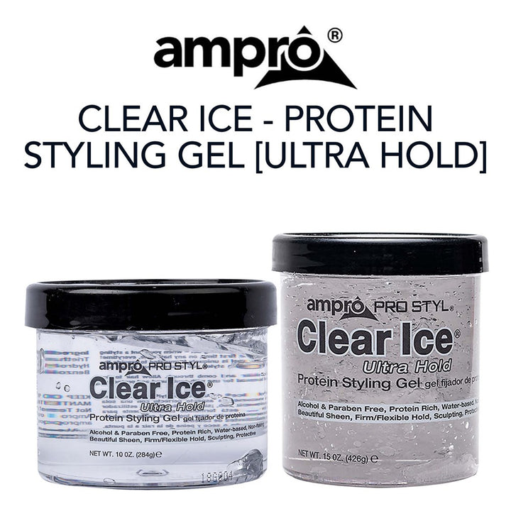 Clear Ice - Protein Styling Gel | Ultra Hold