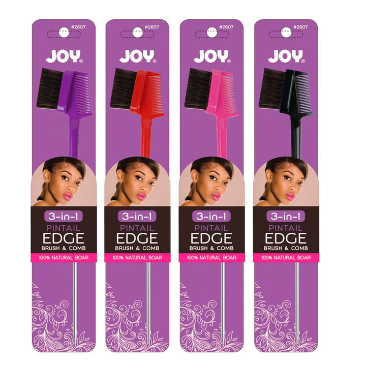 Joy 3 in 1 Pintail Edge Brush & Comb