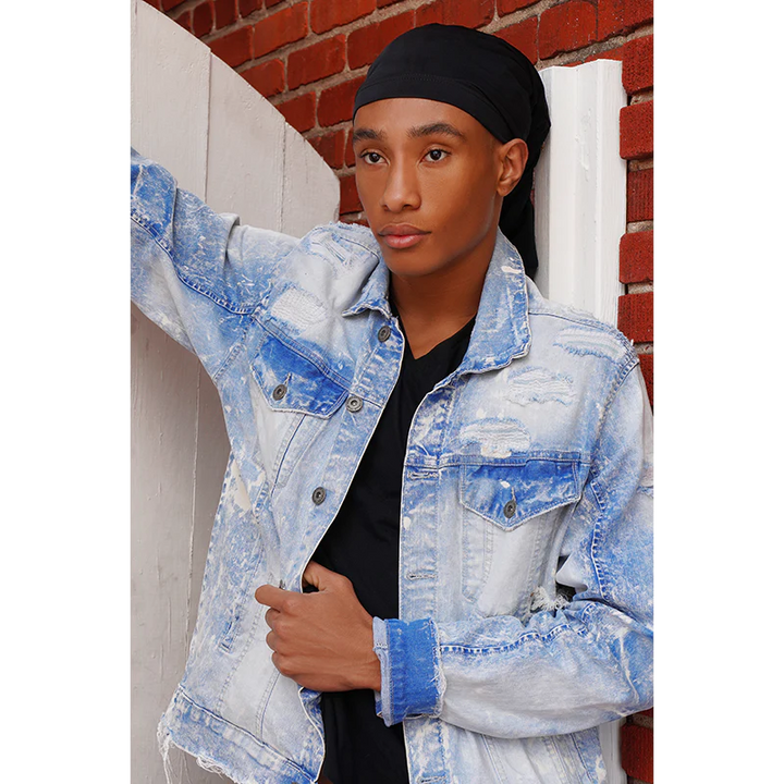 Mr. Durag Dreadlocks Tube with Strap - Camo Assorted