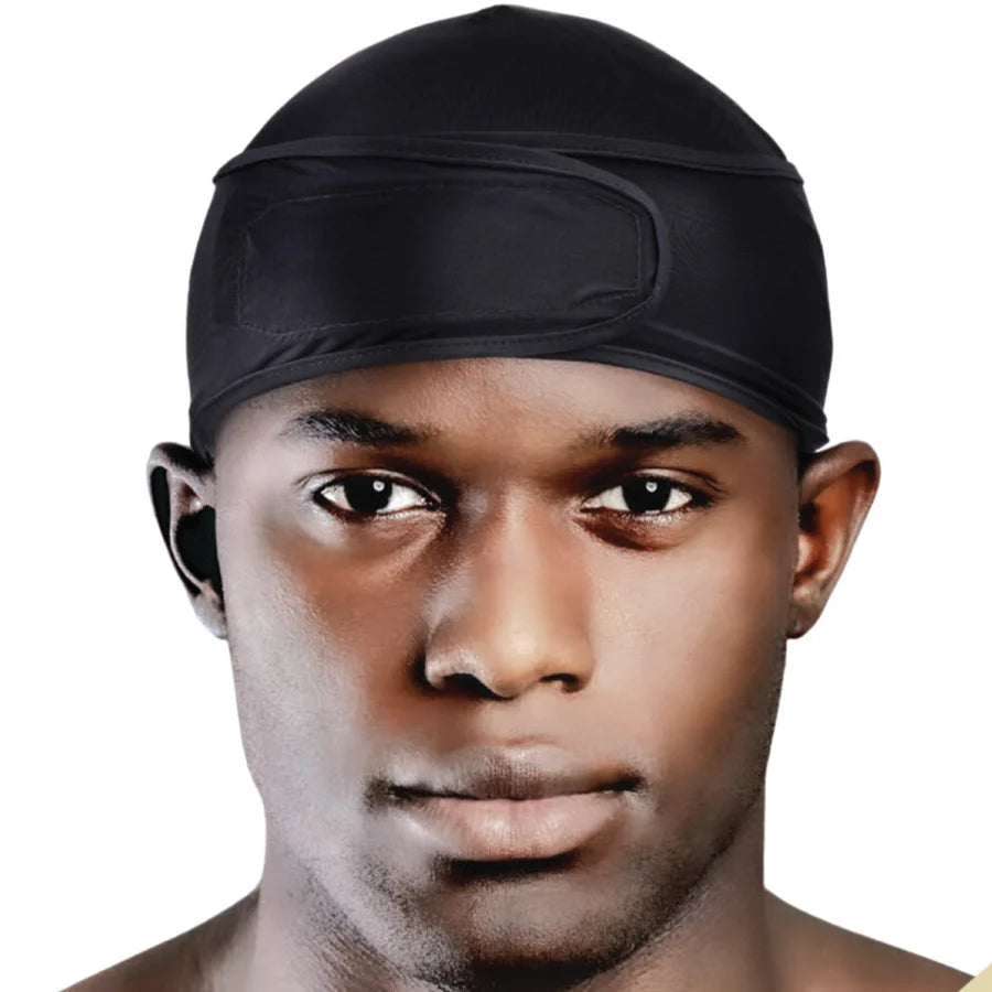 Mr. Durag Spandex Velcro Compress Wave Cap