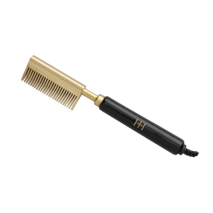 Hot & Hotter Electric Straightening Comb - Medium Double Sided Teeth