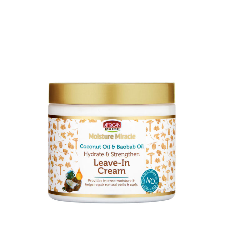 Moisture Miracle Coconut & Baobab Oil Leave-In Cream