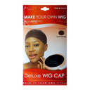 2pcs Deluxe Wig Cap - Dark Brown