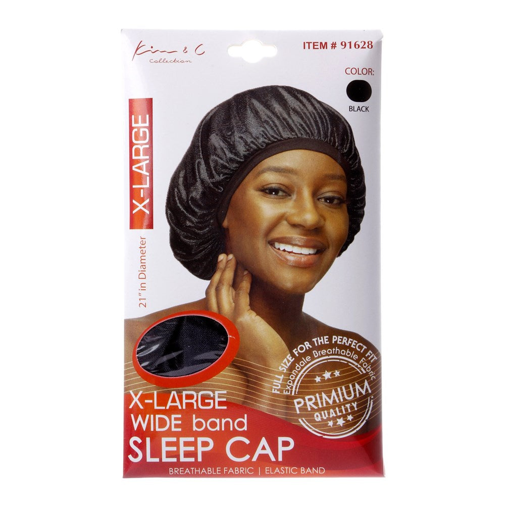 Wide Band Sleep Cap | X-Large