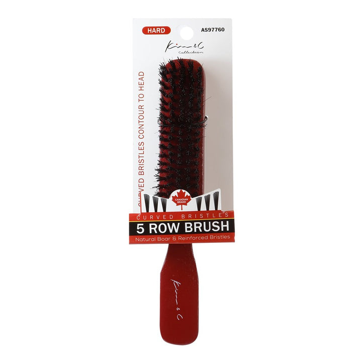 5 Row Curved Bristle Brush