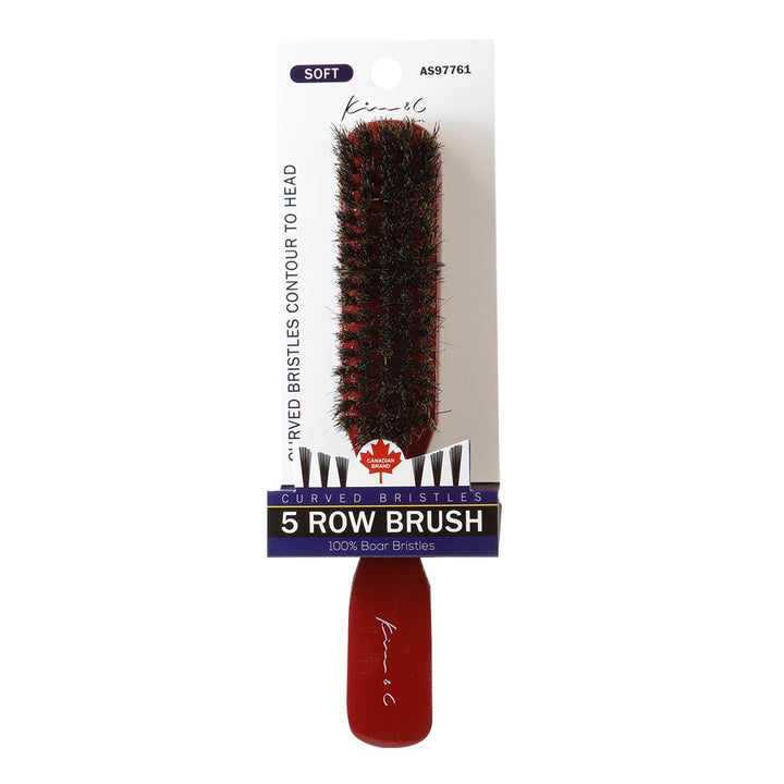 5 Row Curved Bristle Brush