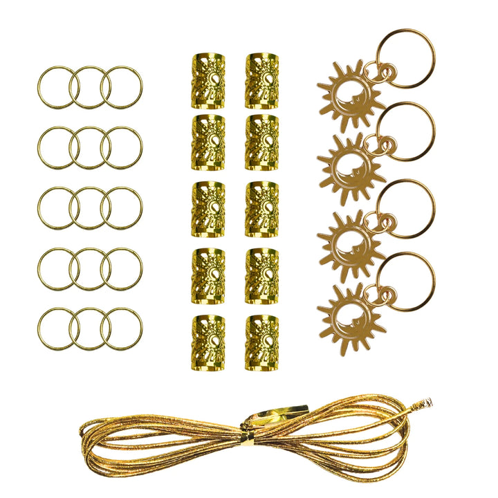 Braid Charm Set - Sun & Moon