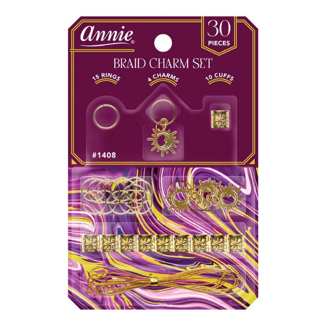 Braid Charm Set - Sun & Moon