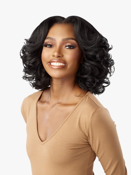 Kinky Edge 3x6 Lace Wig - Kinky Body Wave 14"