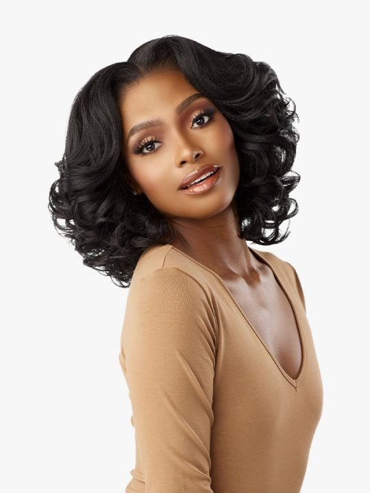 Kinky Edge 3x6 Lace Wig - Kinky Body Wave 14"