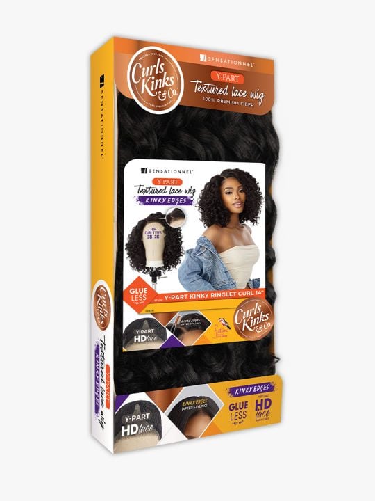 Kinky Edge 13x6 Lace Wig - Kinky Ringlet Curl 14"