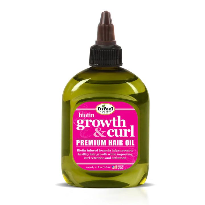 Growth & Curl Biotin-Infused Premium Hair