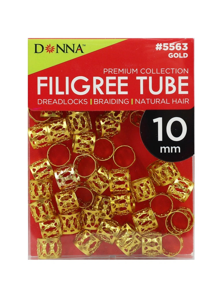 Gold Filigree Tube