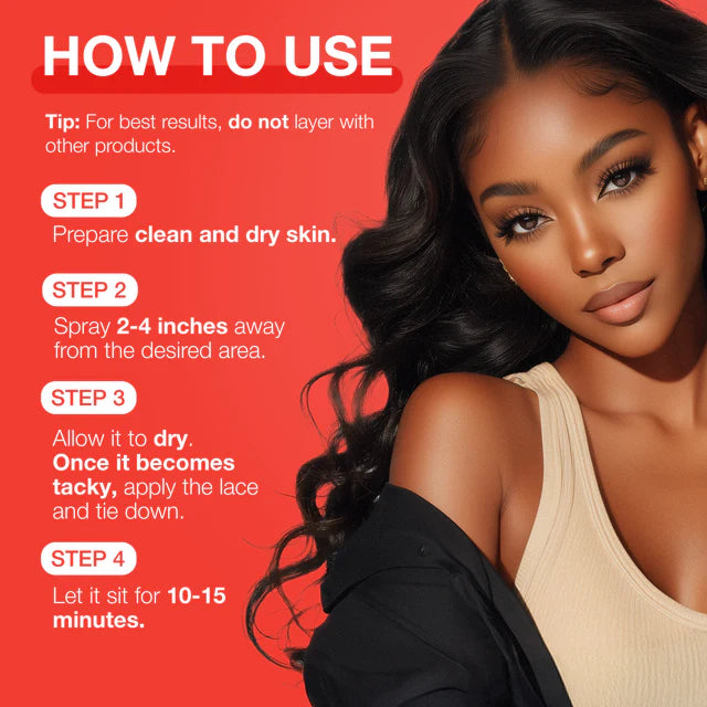 Wonder Lace Bond Wig Adhesive Spray - Extreme Firm Hold