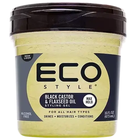 Styling Gel - Black Castor & Flaxseed Oil
