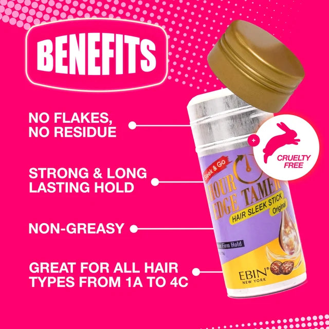 24 Hour Edge Tamer Sleek Hair Wax Stick - Acai Berry