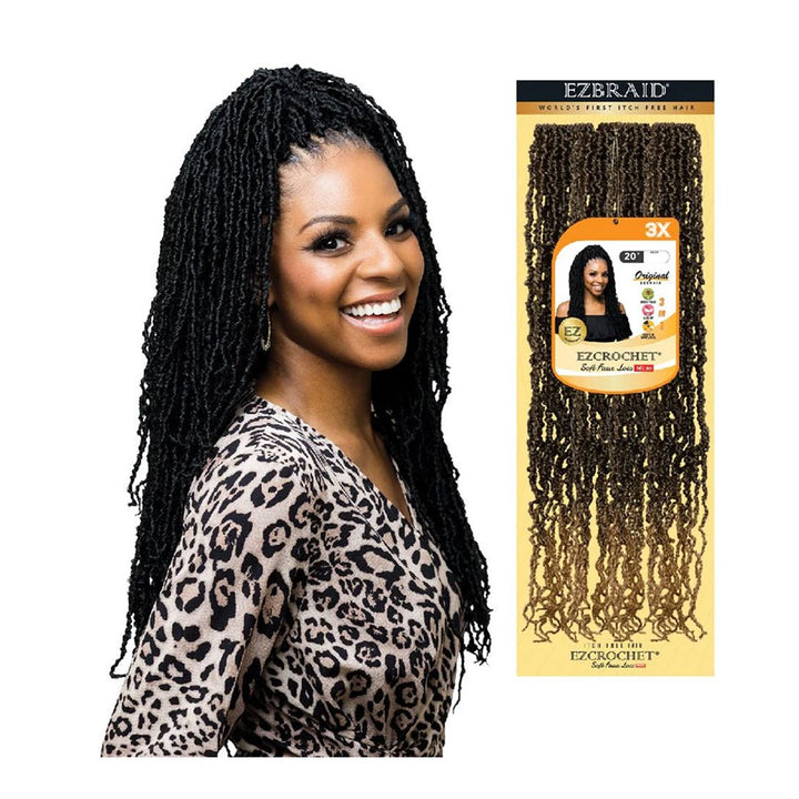 3X Soft Faux Locs Braid 20"