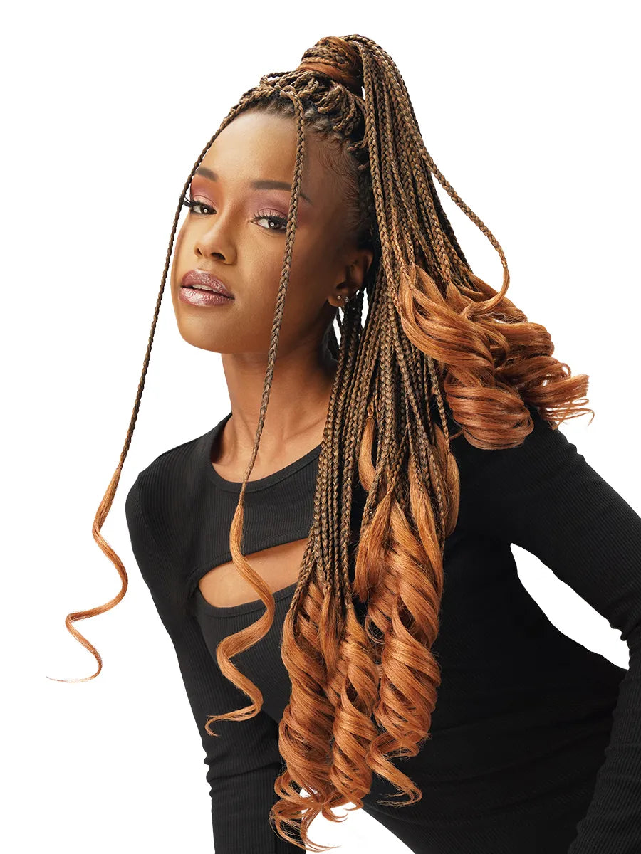 6x French Curl Braid 40"