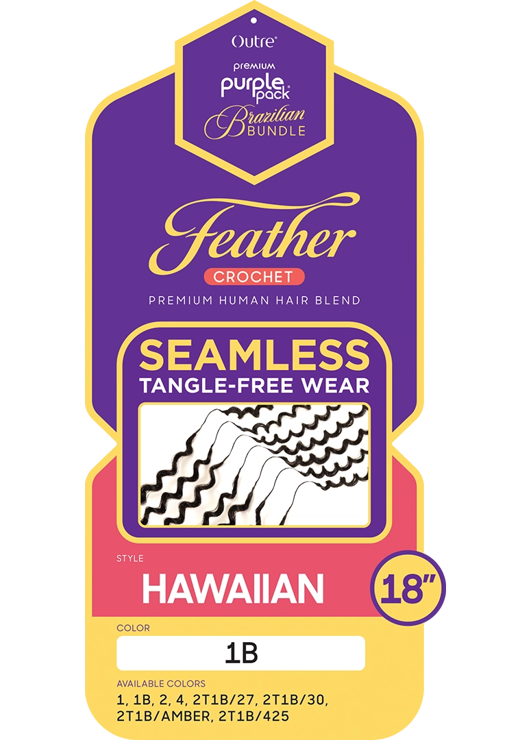 Feather Hawaiian 18"