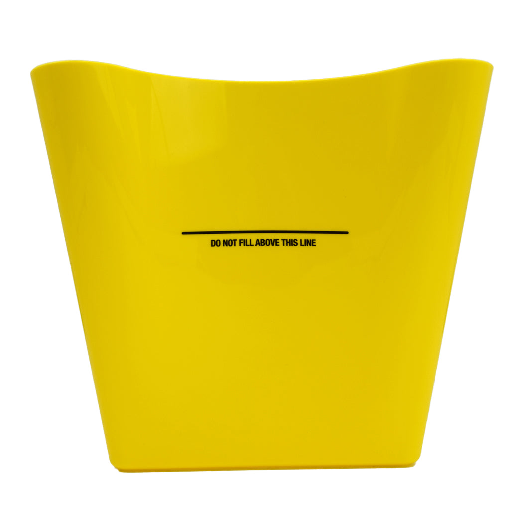 Hot Water Braid Yellow Dipper Jar - Large