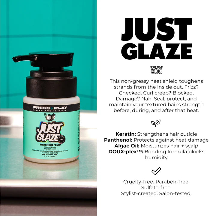 Just Glaze Silkening Fluid