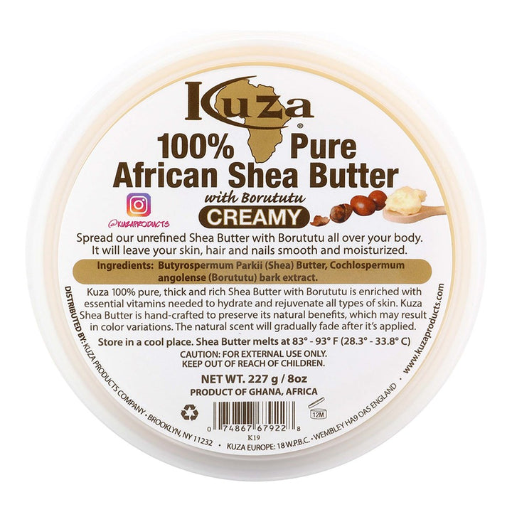 100% Pure African Shea Butter - Creamy Yellow