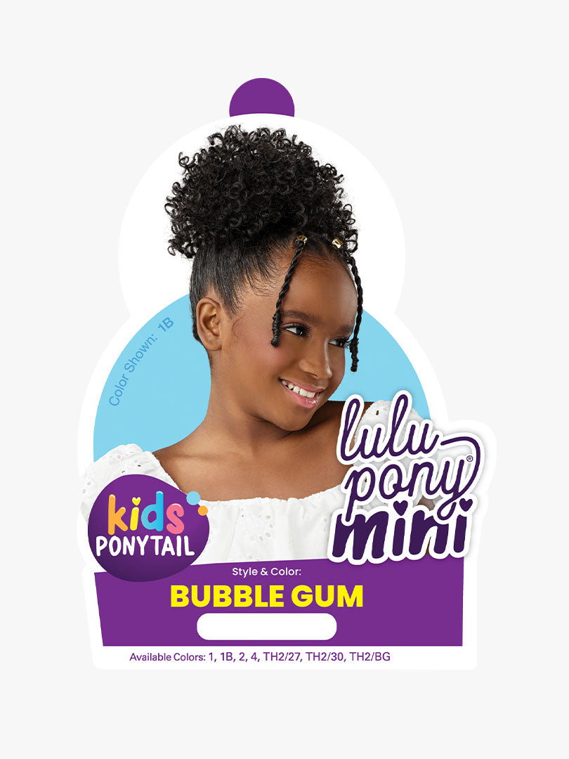 Mini Ponytail - Bubble Gum