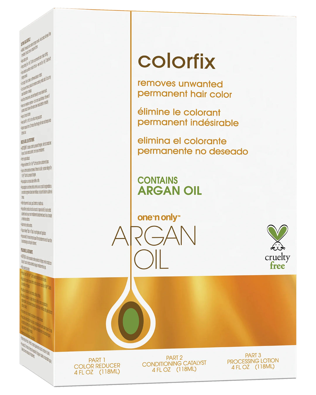 Colorfix Permanent Color Remover with Argan Oil