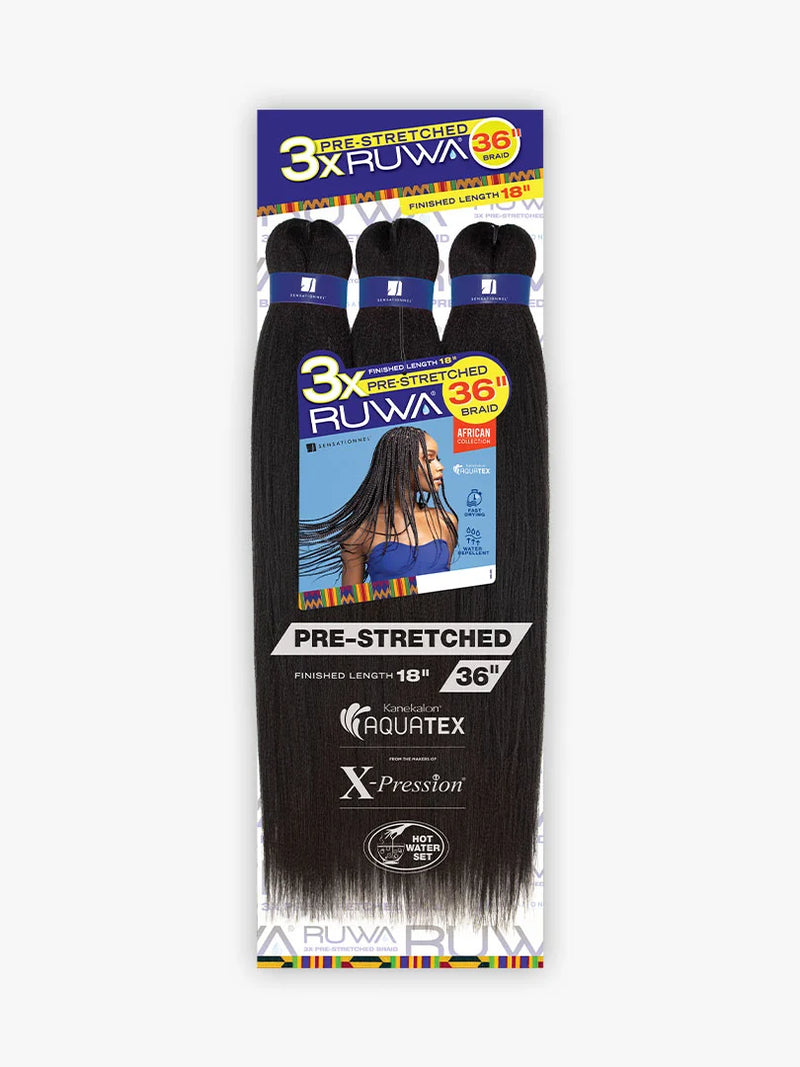 3x Pre-Stretched Braid 36"