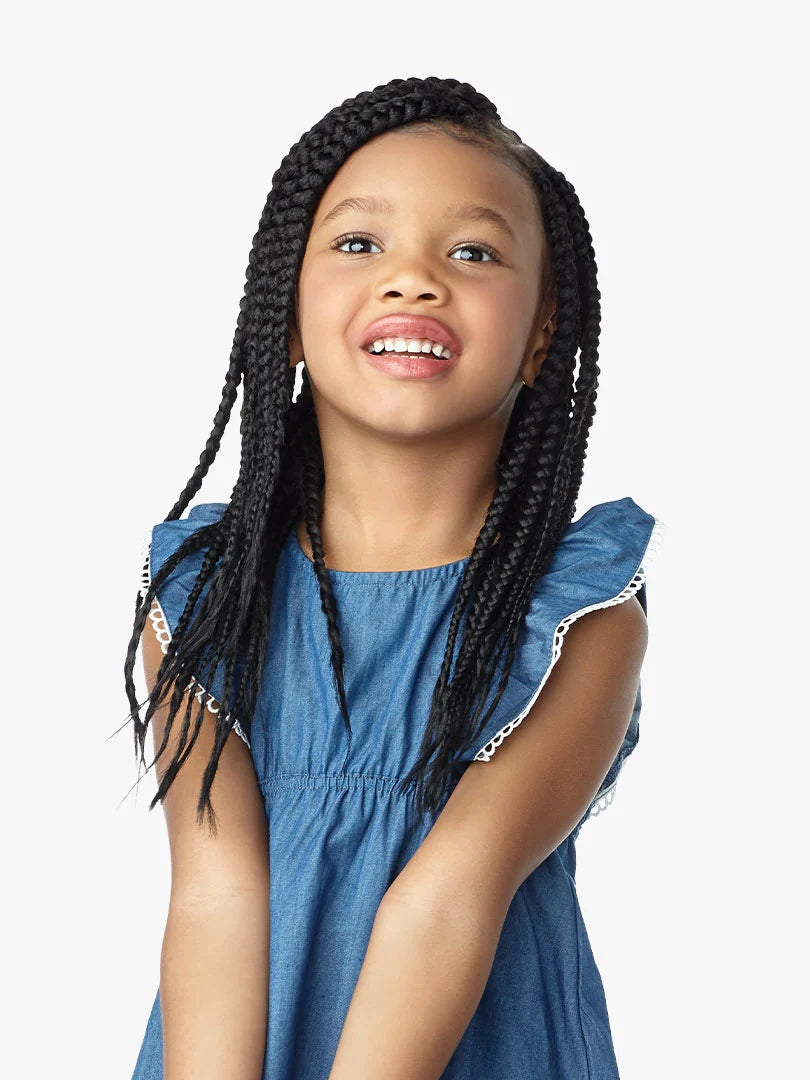 KIDS 3x Pre-Stretched Braid 12"