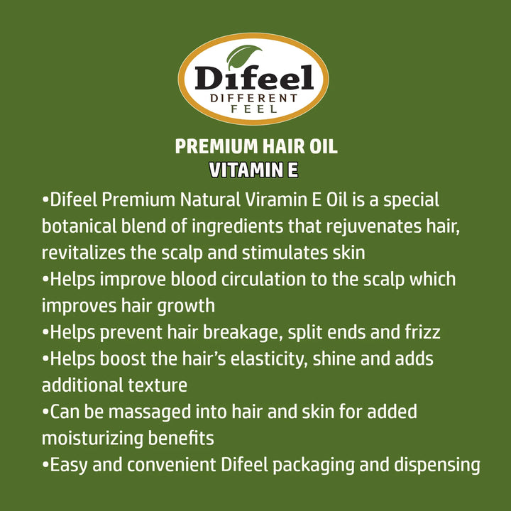99% Natural Blend Premium Hair Oil - Vitamin E