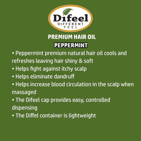 99% Natural Blend Premium Hair Oil - Peppermint