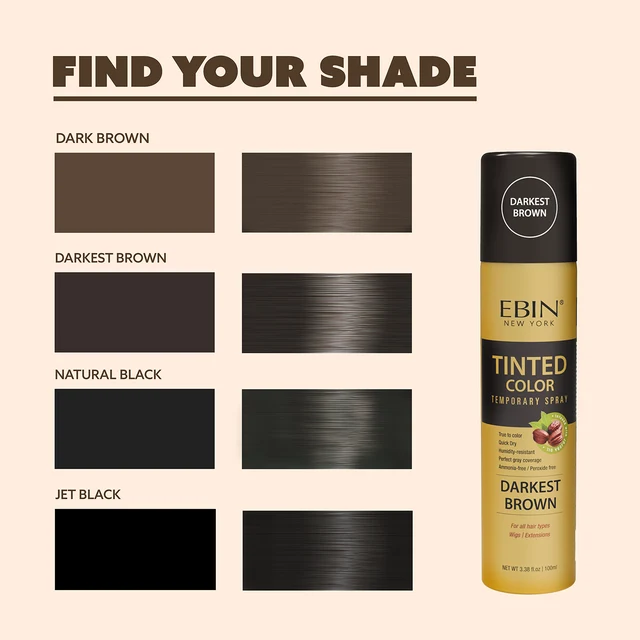 Tinted Color Temporary Spray