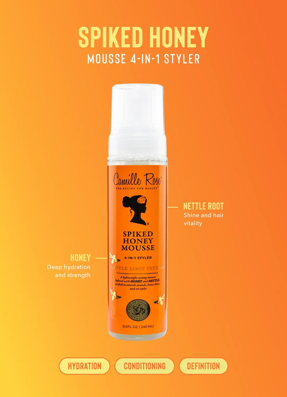 Spiked Honey Mousse 4-in-1 Styler