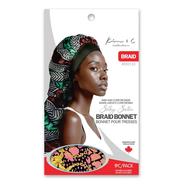 Silky Satin Braid Bonnet