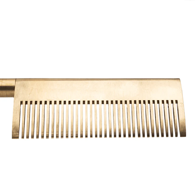 Hot & Hotter Electrical Straightening Comb - Medium Curved Teeth