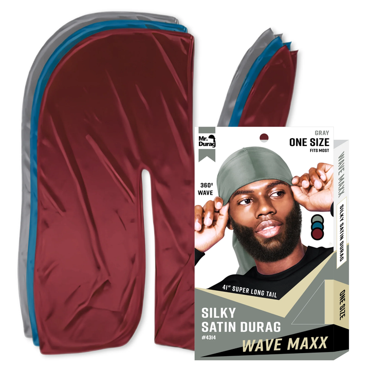 Mr. Durag Wave Maxx - Silky Satin Durag - Assorted